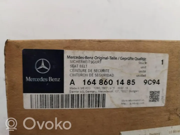 Mercedes-Benz ML W164 Ensemble de ceintures de sécurité a1648601485