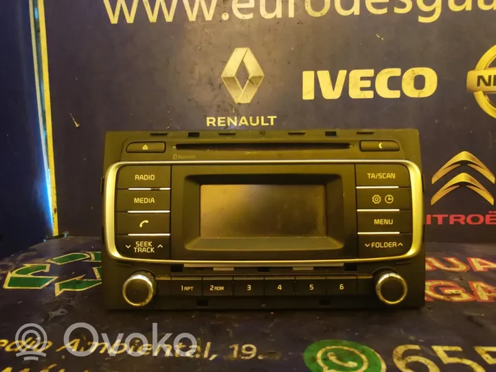 KIA Rio Radio/CD/DVD/GPS-pääyksikkö 961701W770CA