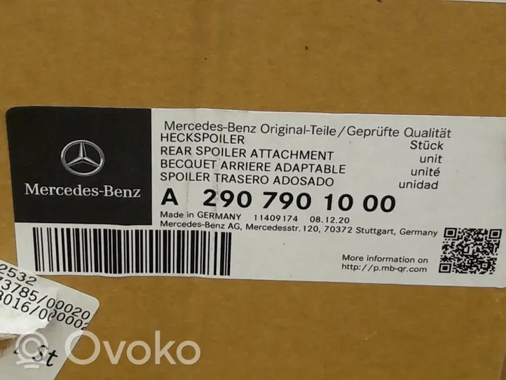 Mercedes-Benz AMG GT 4 x290 w290 Galinis dangtis (bagažinės) 