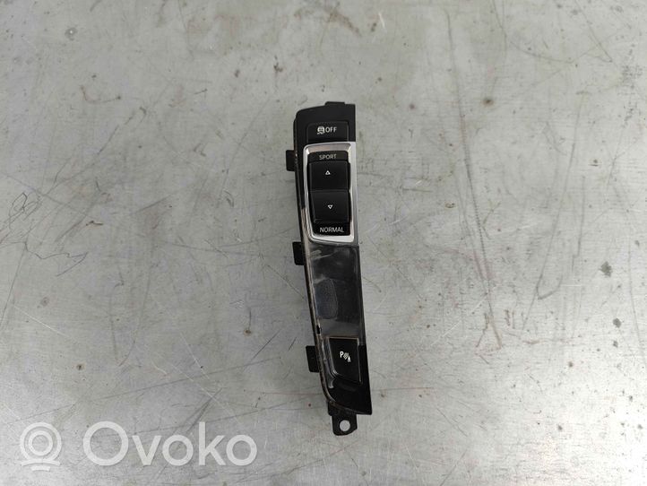 BMW 5 F10 F11 Važiuoklės aukščio/ standumo reguliavimo jungtukas 61319201483