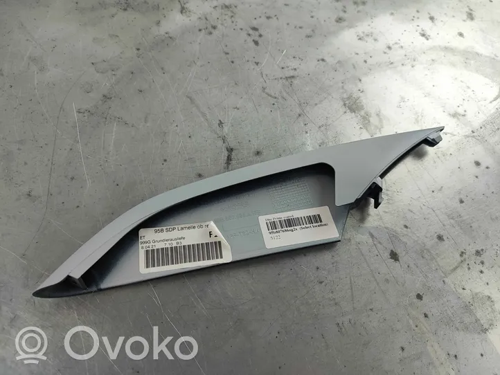 Porsche Macan Modanatura separatore del paraurti anteriore 95b807686ag2x