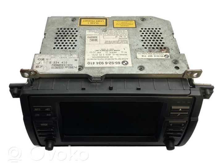 BMW 3 E46 Radio/CD/DVD/GPS-pääyksikkö 6934410