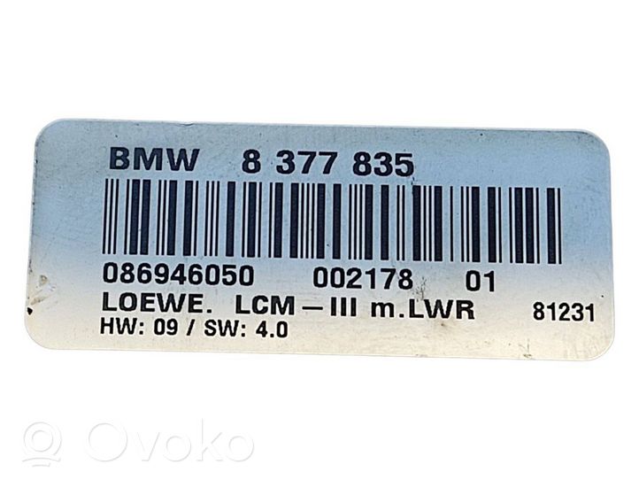 BMW 5 E39 Module d'éclairage LCM 8377835