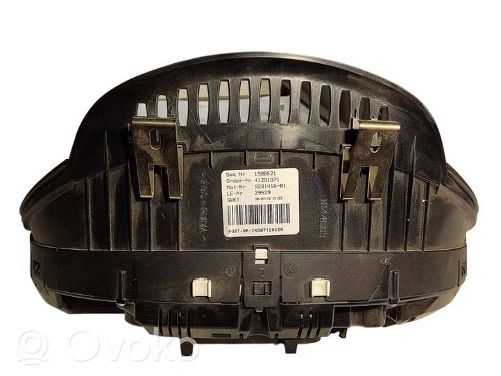 BMW 5 F10 F11 Tachimetro (quadro strumenti) 9291416