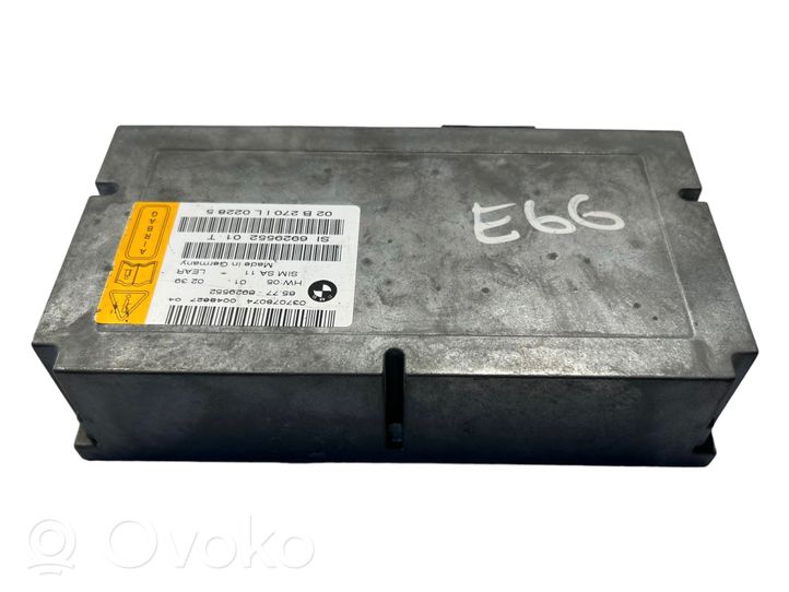 BMW 7 E65 E66 Module de contrôle airbag 6929552