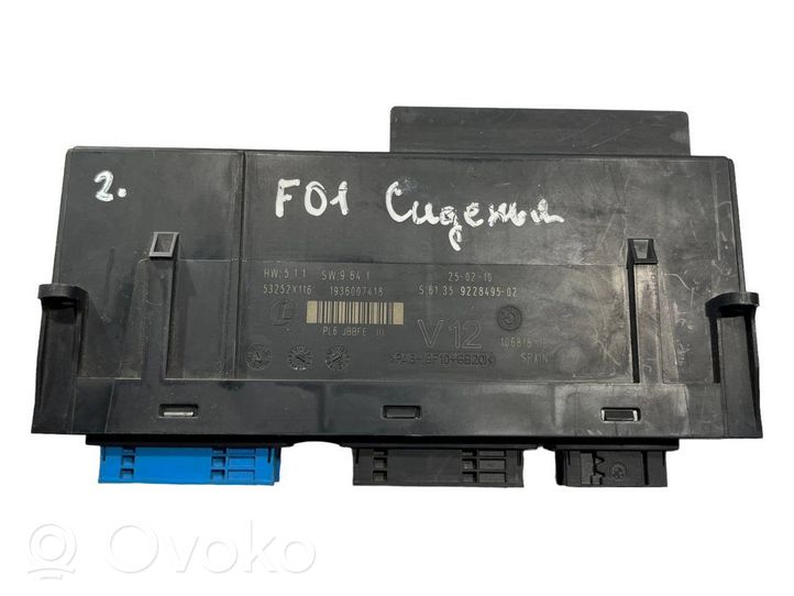 BMW 7 F01 F02 F03 F04 Comfort/convenience module 9228495