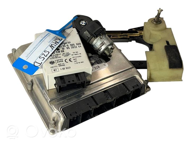 BMW 5 E39 Kit centralina motore ECU e serratura 7788310