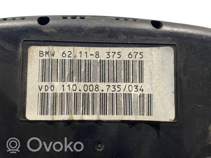 BMW 5 E39 Tachimetro (quadro strumenti) 8375675