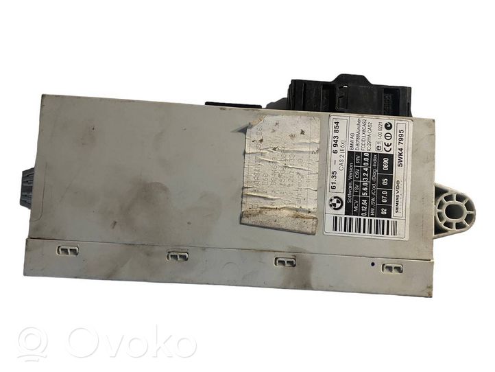 BMW 5 E60 E61 Unité de contrôle module CAS 6943854