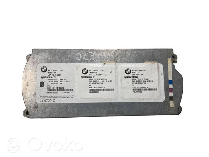 BMW X5 E70 Bluetoothin ohjainlaite/moduuli 9126533