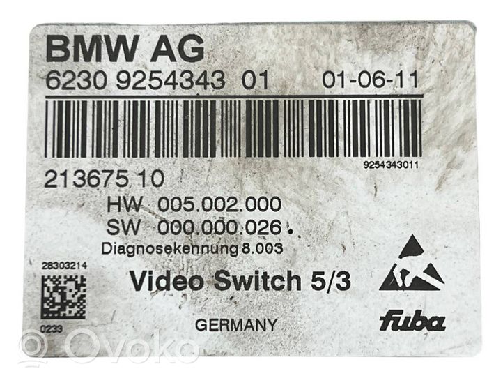 BMW 7 F01 F02 F03 F04 Video control module 9254343