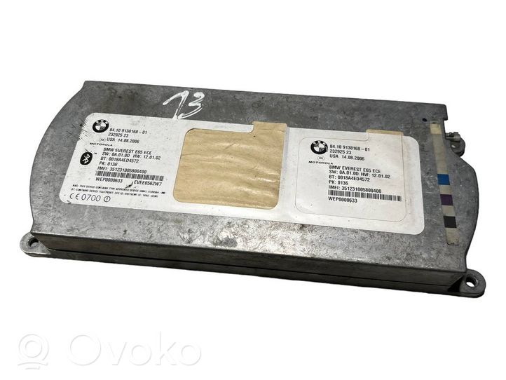 BMW 7 E65 E66 Module unité de contrôle Bluetooth 9138168