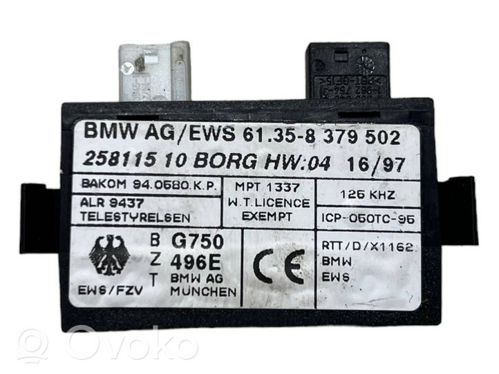 BMW 3 E36 Ajonestolaitteen ohjainlaite/moduuli 61358379502