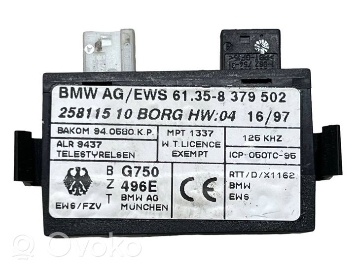 BMW 3 E36 Ajonestolaitteen ohjainlaite/moduuli 61358379502