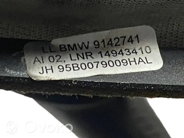 BMW 1 E81 E87 Käsijarrun verhoilu 9142741