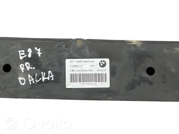 BMW 1 E81 E87 Traversa del paraurti anteriore 7166584