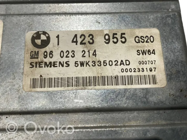 BMW 3 E46 Module de contrôle de boîte de vitesses ECU 1423955