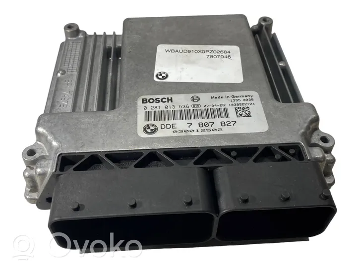 BMW 1 E81 E87 Aizdedzes ECU komplekts 7807827