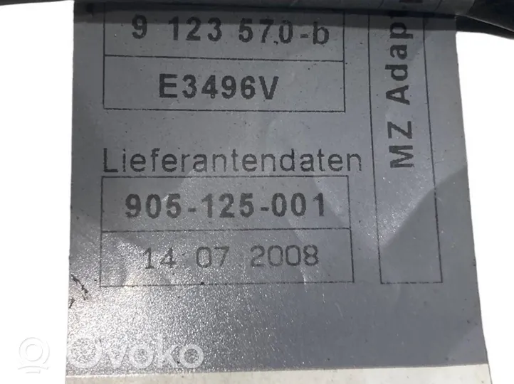 BMW 3 E90 E91 Минусовый провод (аккумулятора) 9164352