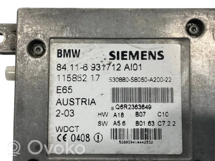 BMW 7 E65 E66 Steuergerät Autotelefon 6931712