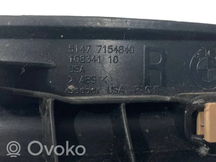 BMW X5 E70 Galinio slenksčio apdaila (vidinė) 7154840