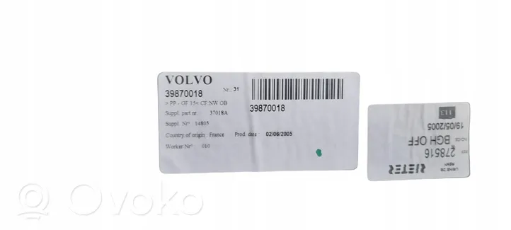 Volvo V50 Ковер багажника 39870018