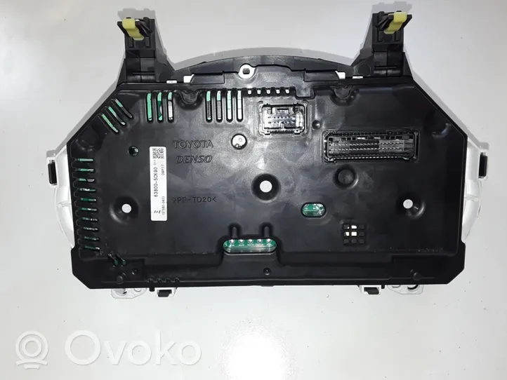 Toyota Verso-S Tachimetro (quadro strumenti) 838005CK90