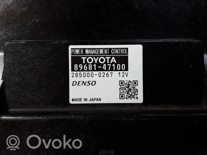 Toyota Prius (XW30) Other control units/modules 8968147100