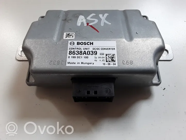 Mitsubishi ASX Oven keskuslukituksen ohjausyksikön moduuli 8638A039