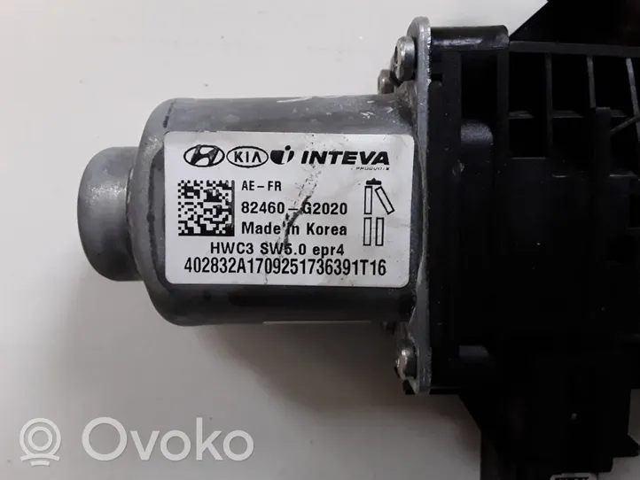 Hyundai Ioniq Moteur de lève-vitre de porte avant 82460G2020