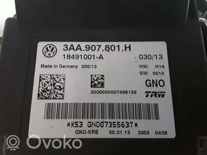 Audi Q3 8U Rokas bremžu vadības modulis 3AA907801H