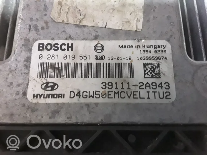 Hyundai i30 Calculateur moteur ECU 391112A943