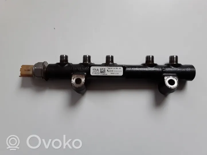 Opel Crossland X Tuyau de conduite principale de carburant 9804776780