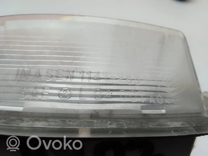 Mitsubishi Outlander Lampa oświetlenia tylnej tablicy rejestracyjnej 8341A009