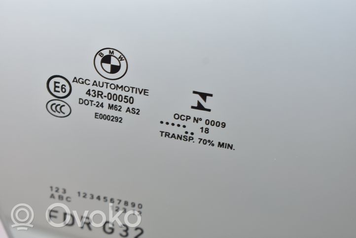 BMW 6 G32 Gran Turismo Pagrindinis priekinių durų stiklas (keturdurio) 7379830