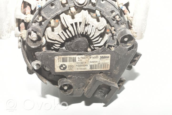 BMW 5 F10 F11 Generatore/alternatore 7603779