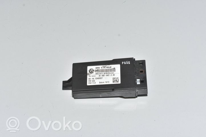 BMW 5 F10 F11 Moduł / Przekaźnik podgrzewania foteli 9216468