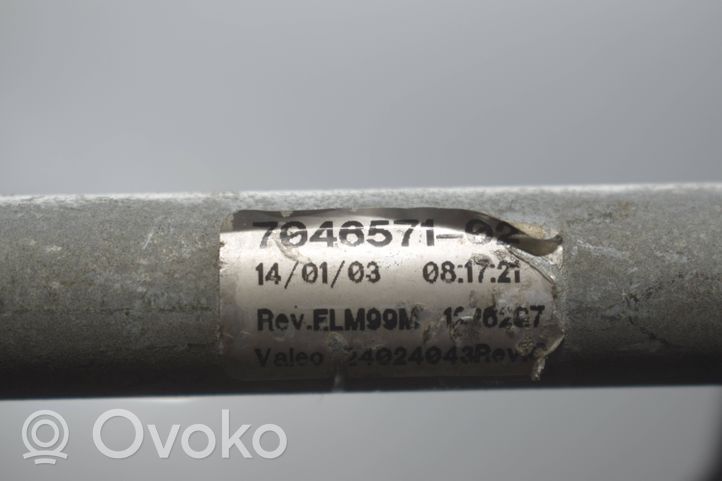 BMW X5 E53 Mechanizm i silniczek wycieraczek szyby przedniej / czołowej 7046571