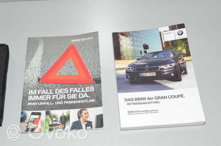 BMW 4 F36 Gran coupe Libretto di servizio dei proprietari 