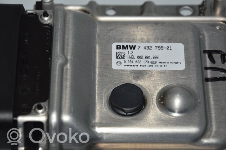 BMW 5 F10 F11 Adblue skysčio siurblio valdymo blokas 7432799