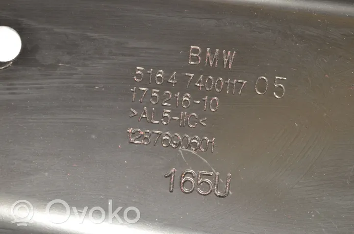 BMW X3 G01 Staffa del pannello di supporto del radiatore 7400117