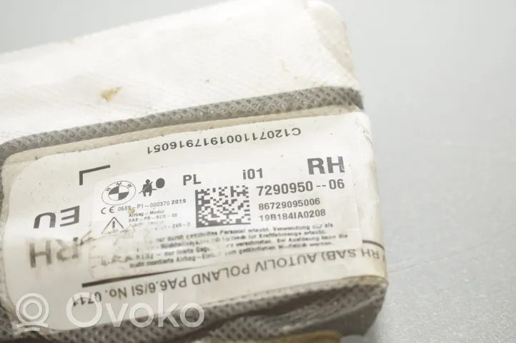 BMW i3 Poduszka powietrzna Airbag fotela 7290950