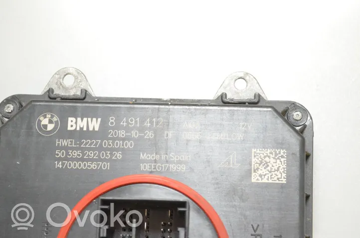 BMW 5 G30 G31 Modulo luce LCM 8491412