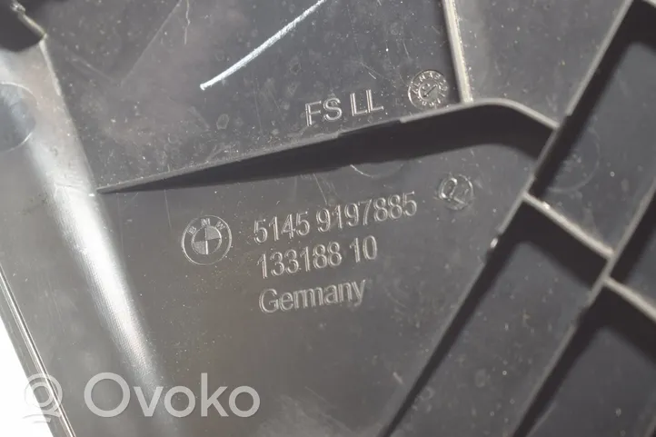 BMW 6 F06 Gran coupe Boczny element deski rozdzielczej 9197885