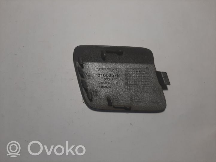 Volvo S60 Tapa/tapón del gancho de remolque delantero 31663578