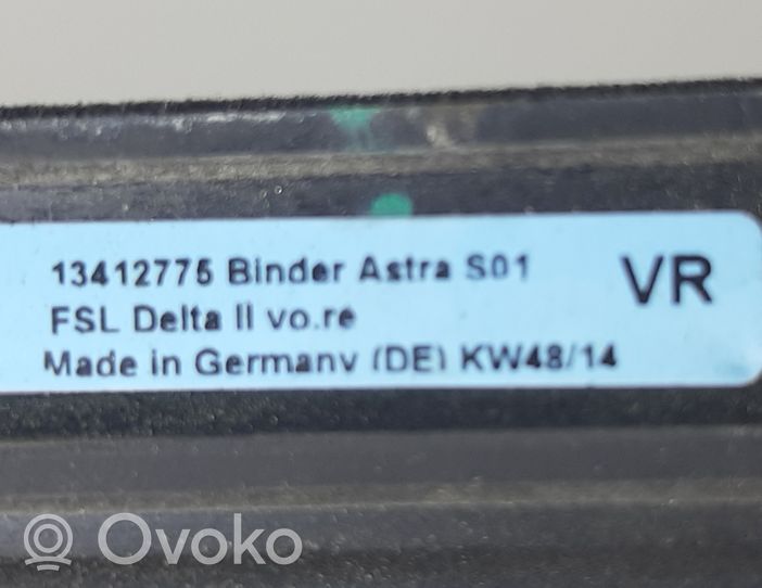 Opel Astra J Apdaila priekinių durų (moldingas) 13412775