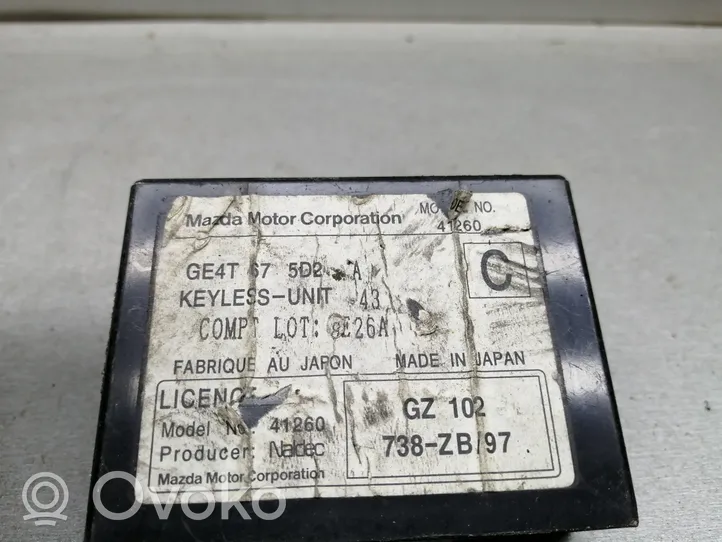 Mazda 626 Other control units/modules GE4T675D2