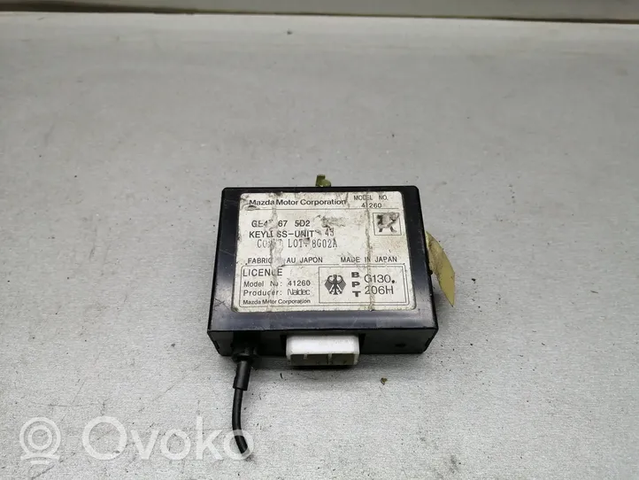 Mazda 626 Other control units/modules GE4T675D2