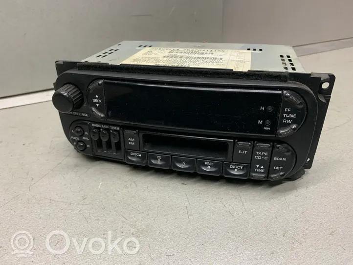 Chrysler 300M Radio/CD/DVD/GPS-pääyksikkö P04858584AH