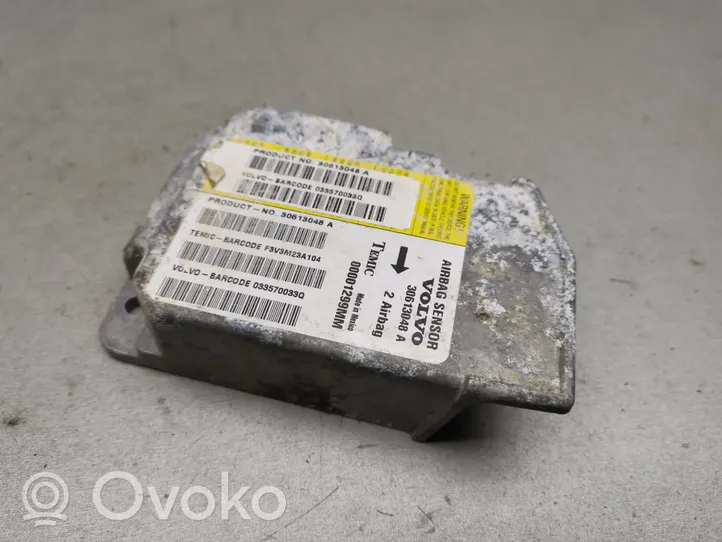 Volvo S40, V40 Sterownik / Moduł Airbag 30613048A